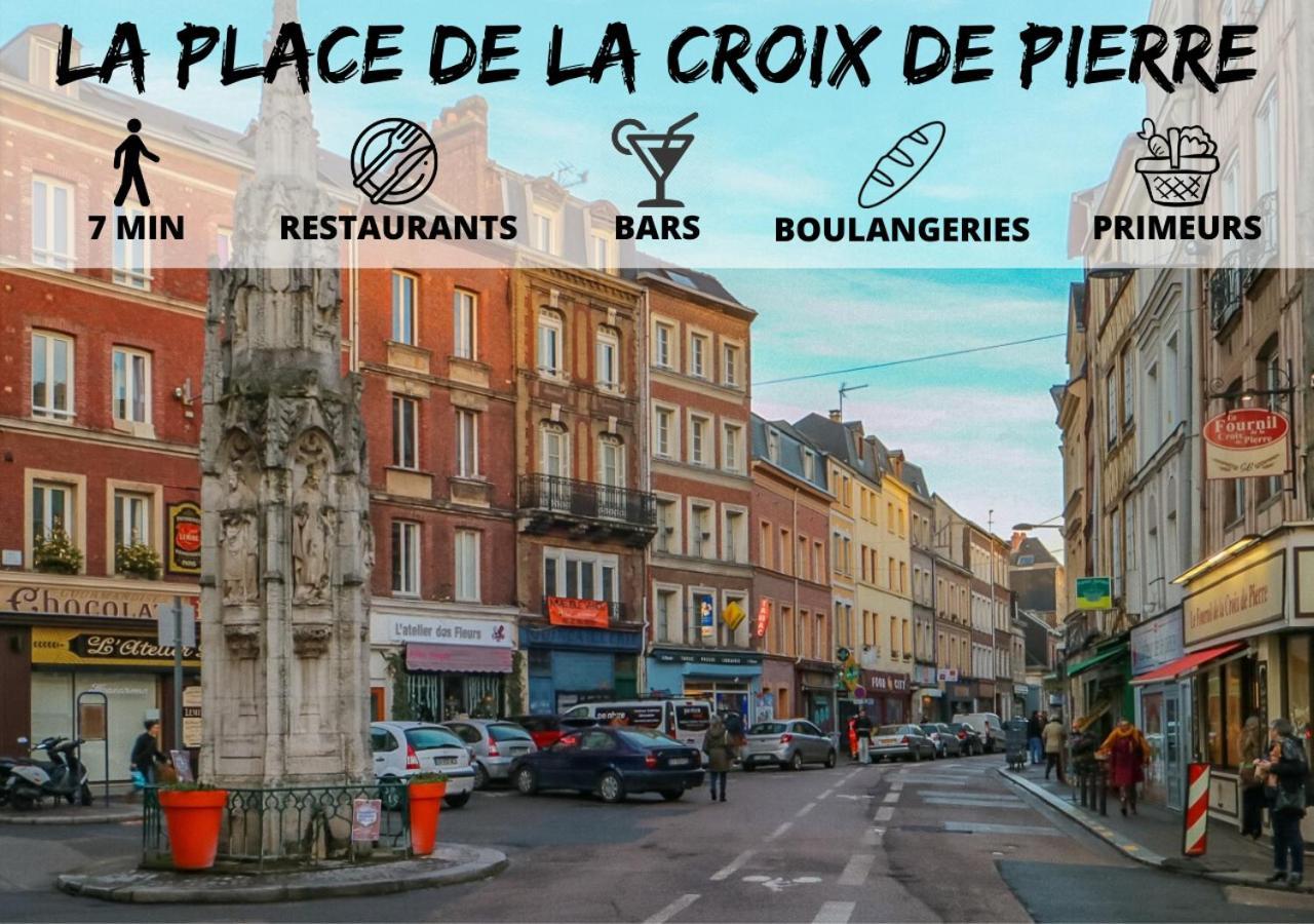 Cosy'Appart - La Rose Apartment Rouen Luaran gambar